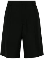 Black Logo Shorts 1