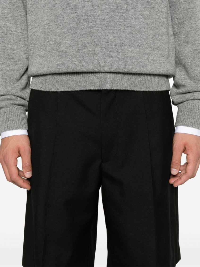 Black Logo Shorts 3