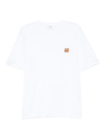 White Crewneck Logo T-shirt 1