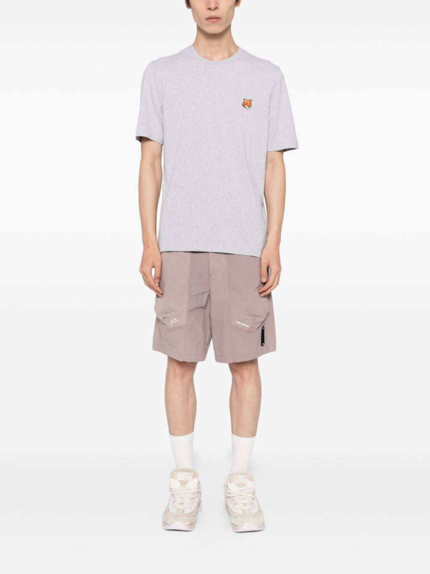 Grey Fox Head Cotton T-shirt 2