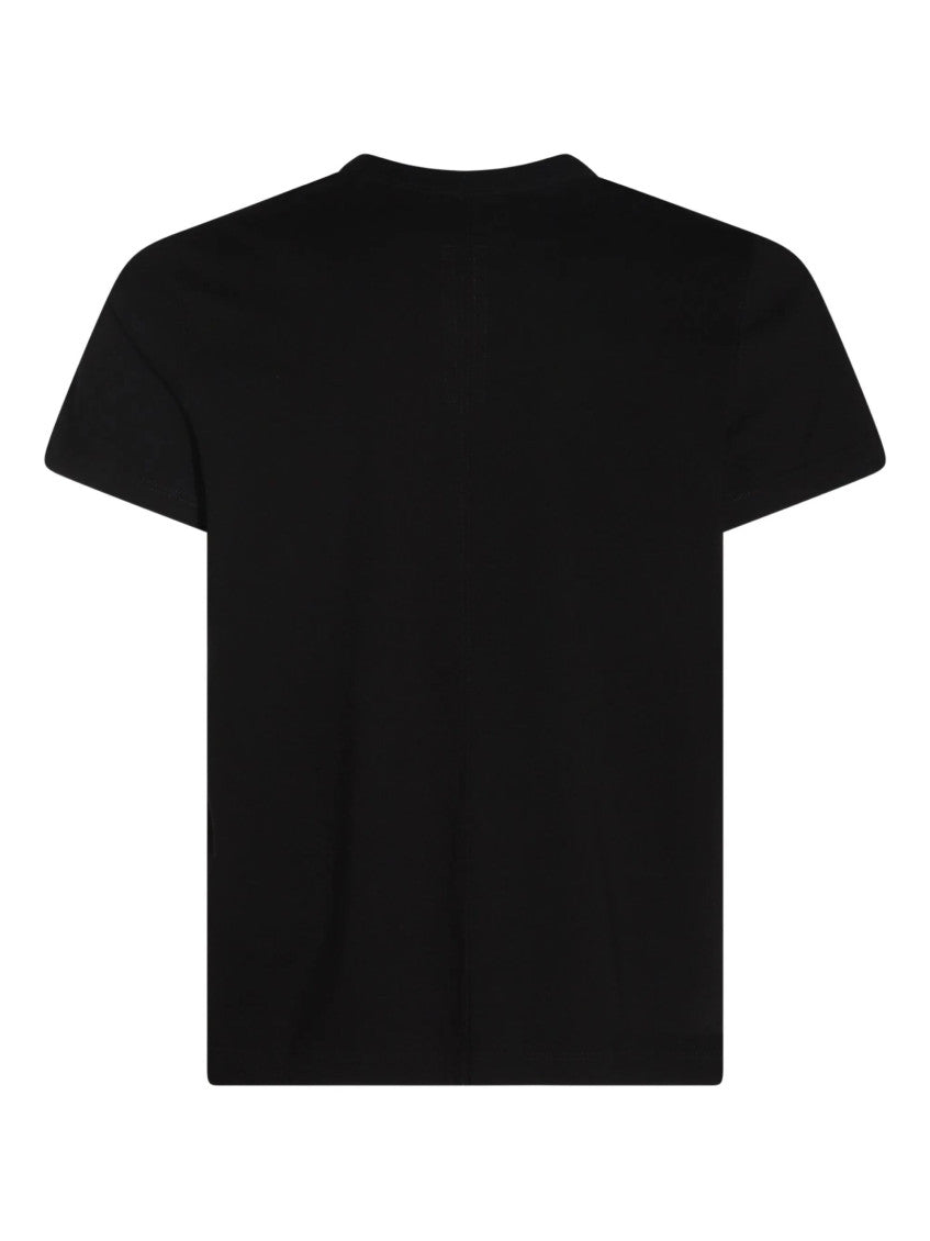 Black Crewneck Solid T-Shirt 2