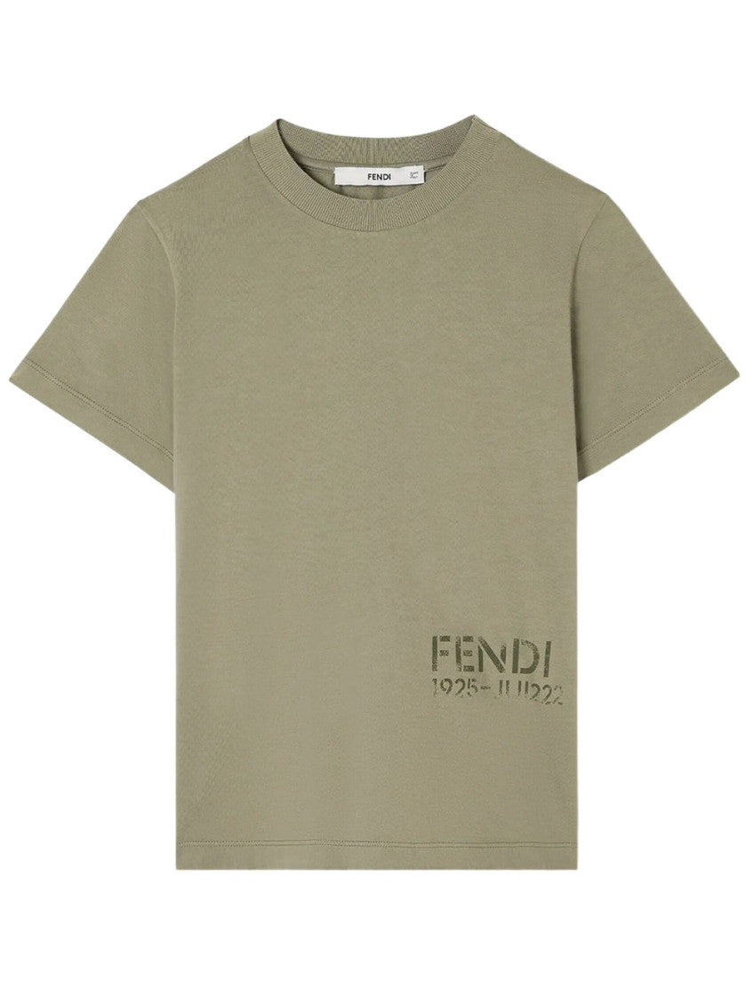 Boys Green Crewneck T-shirt 1