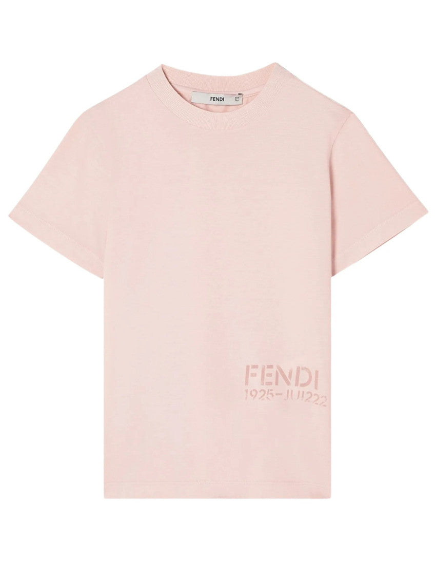 Boys Pink Logo T-Shirt 1