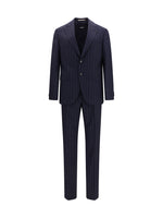 Navy Blue Stripes Suit 1