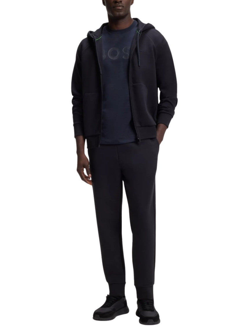 Dark Blue Track Trousers 3