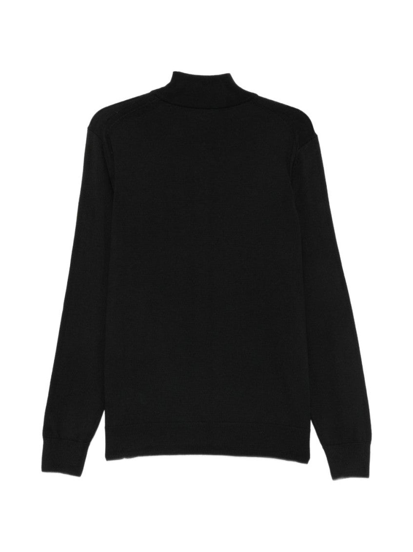 Black Half-Zip Sweater 2
