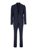 Blue Peaked Lapel Suit 1