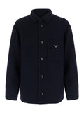Navy Blue Shirt Jacket 1