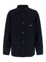 Navy Blue Shirt Jacket 1