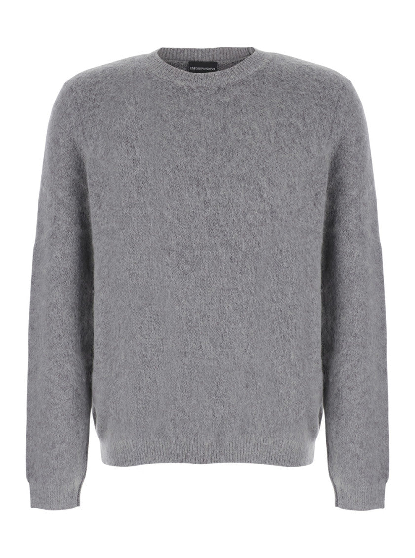 Light Grey Knitted Sweater 1