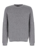 Light Grey Knitted Sweater 1