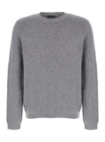 Light Grey Knitted Sweater 1