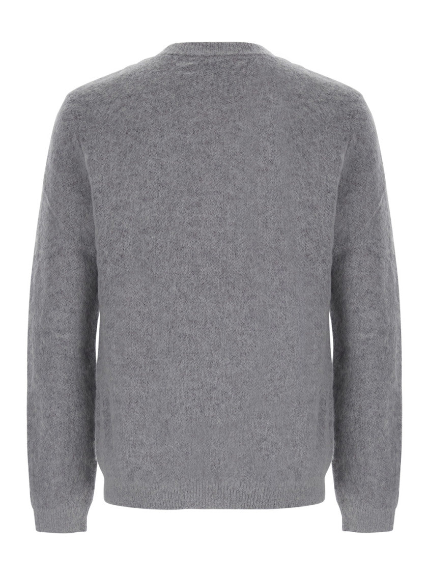 Light Grey Knitted Sweater 2