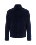 Navy Blue Textured Jacket 1