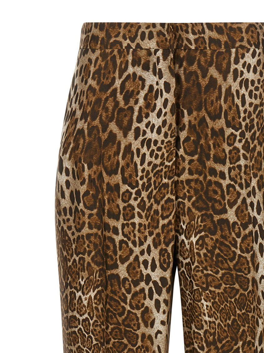 Brown Printed Trousers 3
