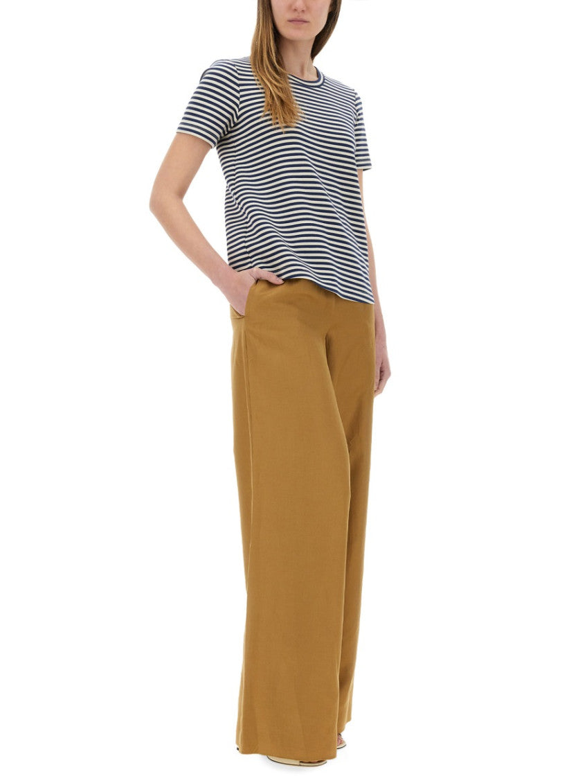 Beige Loose Elasticated Pants 3
