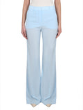 Blue Straight Flat Front Pant 1