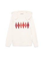 Boys White Graphic Hoodie 1