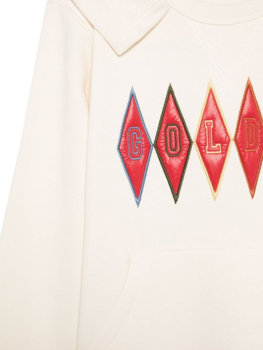 Boys White Graphic Hoodie 3