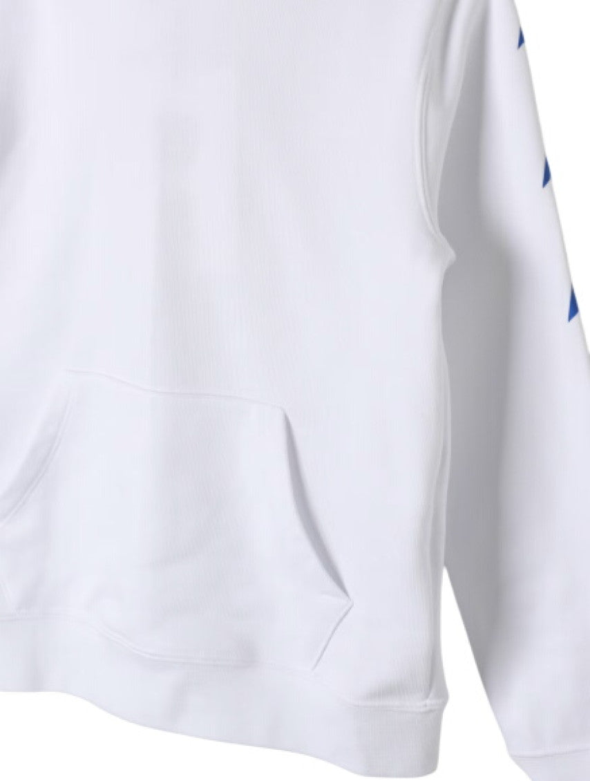 Kids White Graphic Hoodie 3