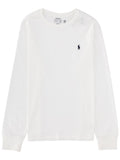 Kids White Logo T-Shirt 1