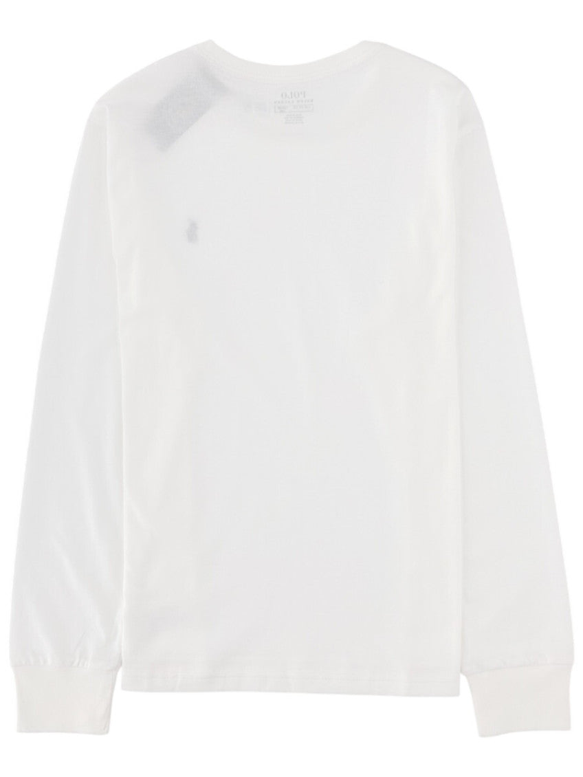 Kids White Logo T-Shirt 2