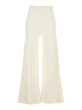 Off White Relaxed Flat Front Pants 1