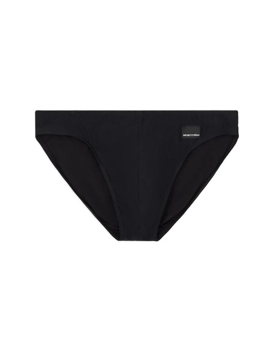 Black Skinny Swim Briefs 1