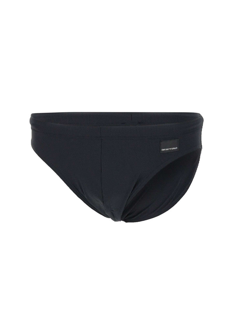 Black Skinny Swim Briefs 2