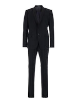 Black Single Breasted Suit 1