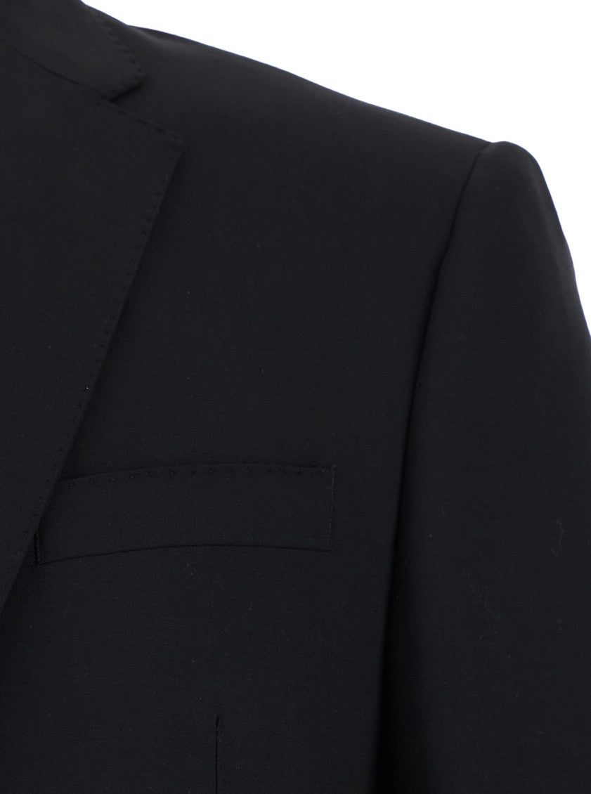 Black Single Breasted Suit 3