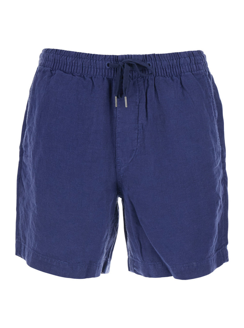Blue Relaxed Bermuda Shorts 1