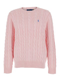 Pink Crew Neck Sweater 1