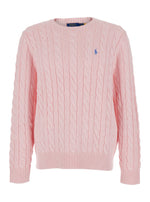 Pink Crew Neck Sweater 1