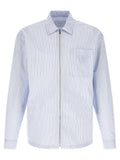 Light Blue Zip Up Shirt 1