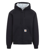 Black Zip Up Hood Jacket 1
