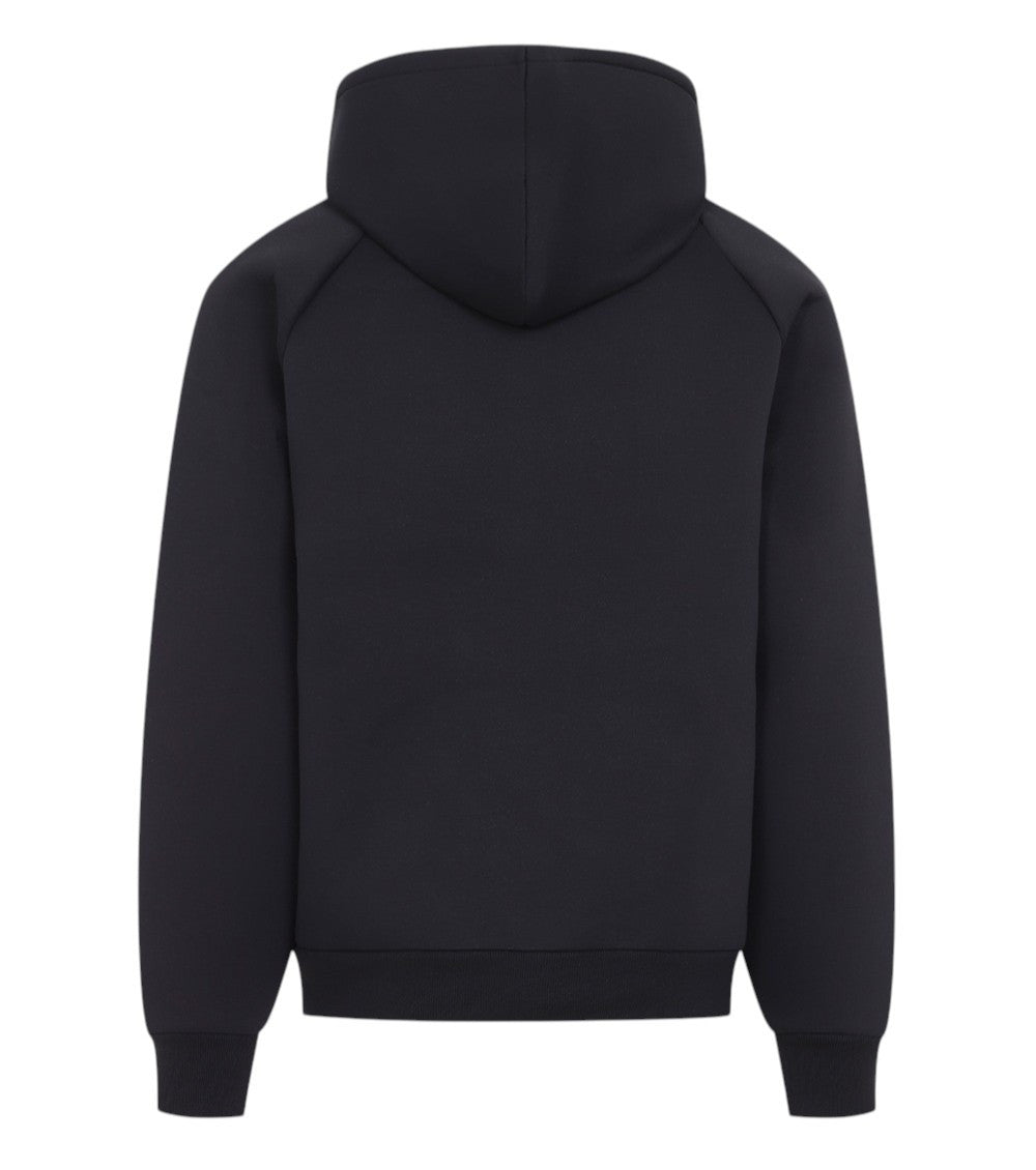 Black Zip Up Hood Jacket 2