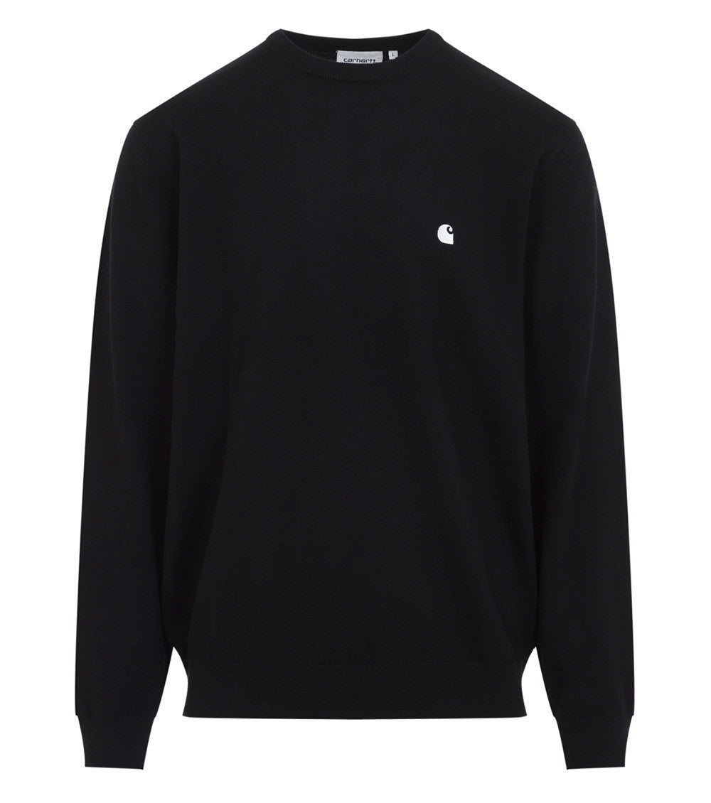 Black Crew Neck Sweater 1