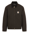 Dark Brown Shirt Collar Jacket 1