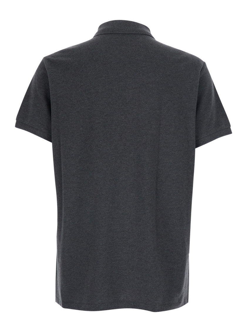 Grey Regular Logo Polo 2