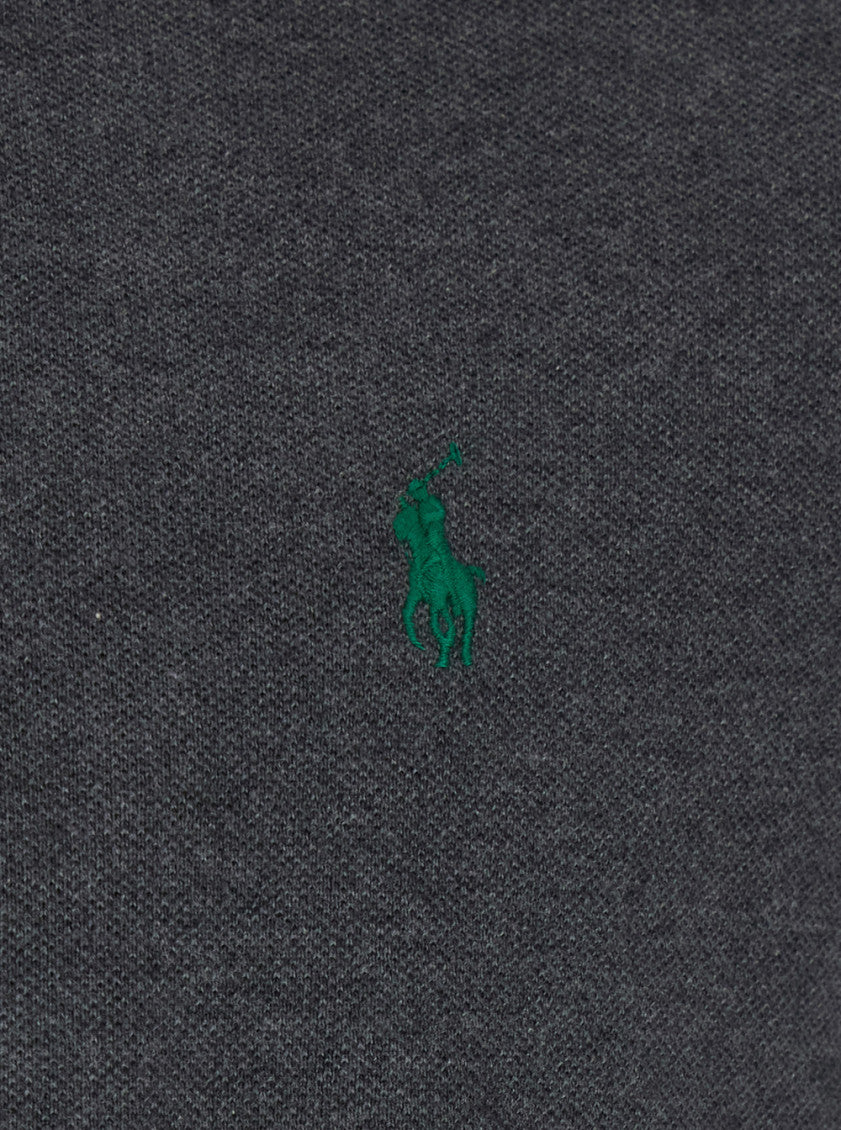 Grey Regular Logo Polo 3