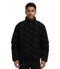 Black Mock Collar Jacket 1