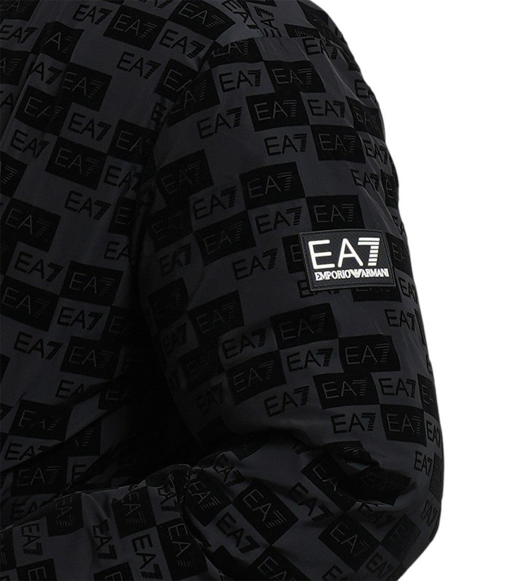 Black Mock Collar Jacket 5