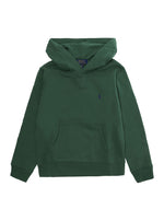 Boys Green Logo Hoodie 1