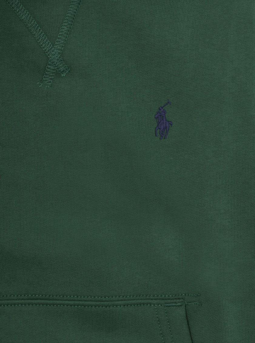 Boys Green Logo Hoodie 3
