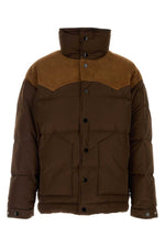 Dark Brown Quilted Jacket 1