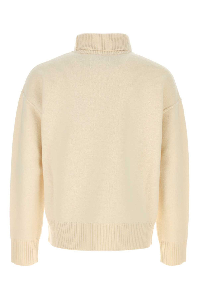 Off White Embroidered Sweater 2