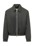 Black Shirt Collar Jacket 1