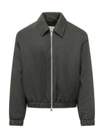 Black Shirt Collar Jacket 1