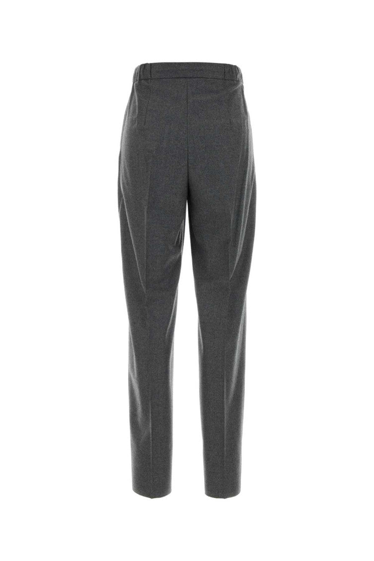 Grey Tapered Drawstring Pant 2